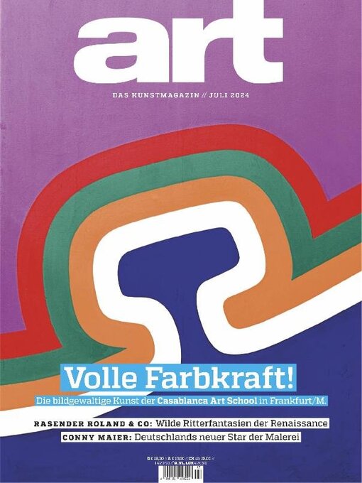 Title details for art Magazin by DPV Deutscher Pressevertrieb - Available